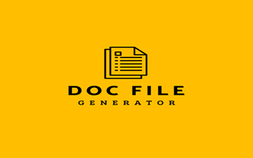 doc file generator
