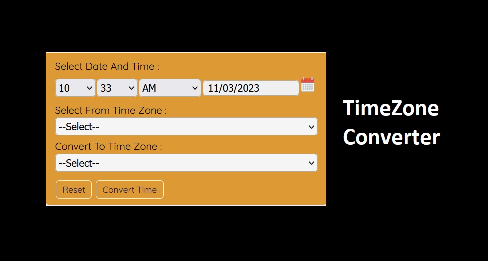 TimeZone Converter